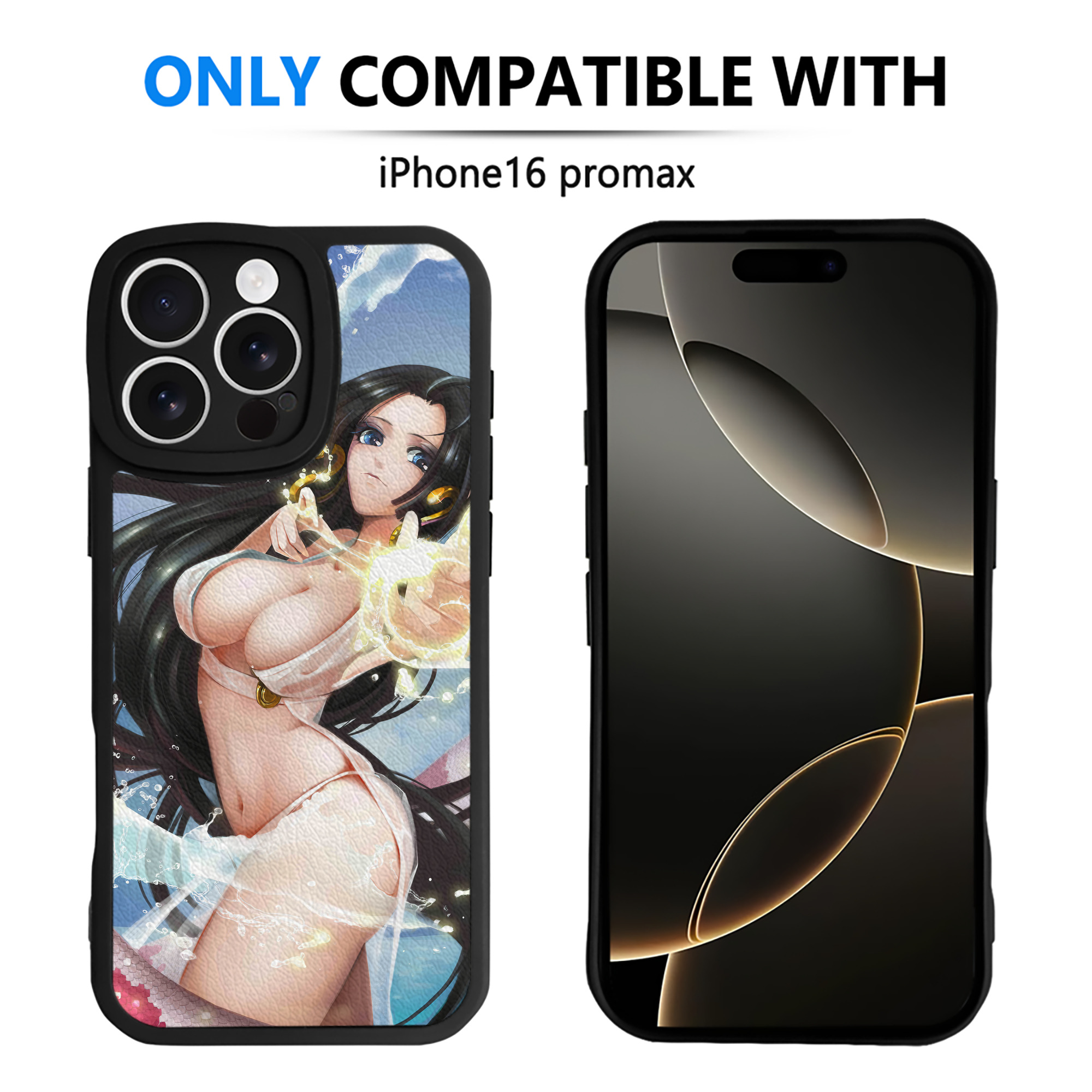 （画像用） ワンピース ONE PIECE 【iPhone 16シリーズ対応】シリコンスマホケース（レザー調） 材質：シリコン